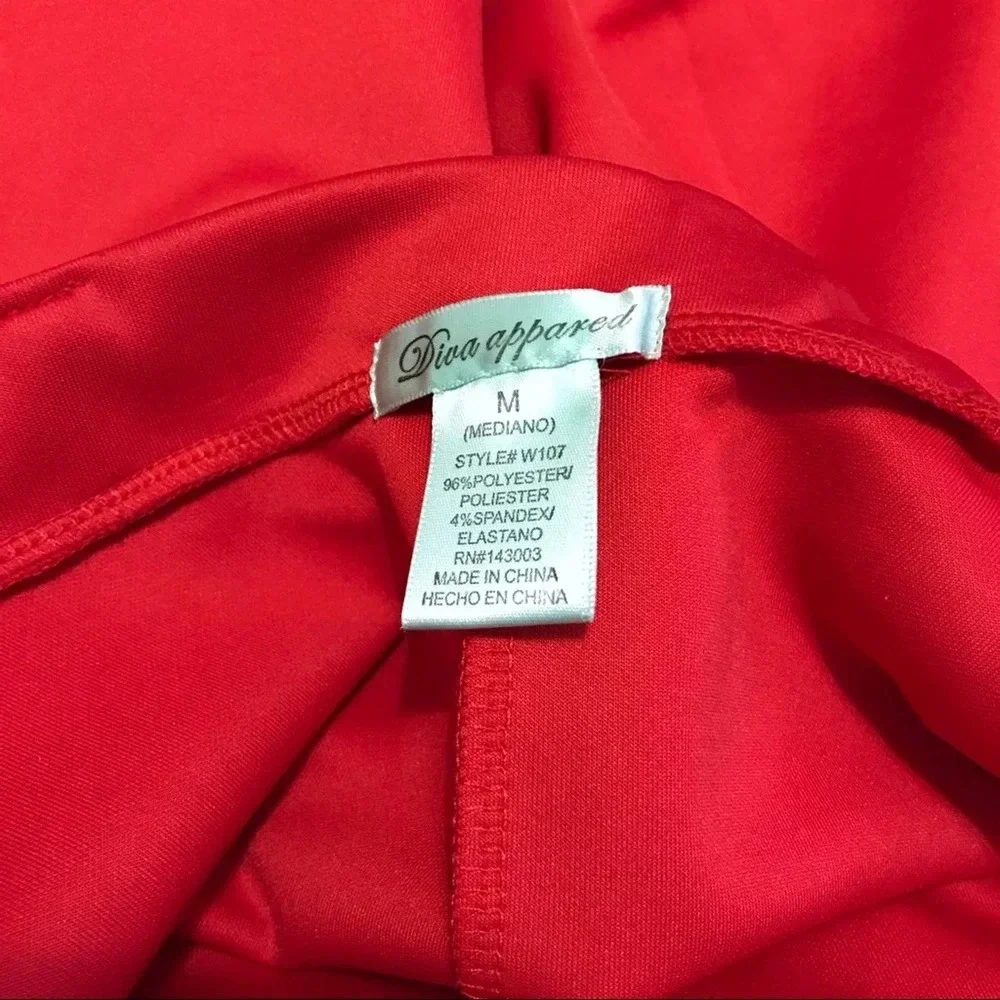 Diva Appared NWOT Red Mini Skirt Women/Juniors Various Sizes